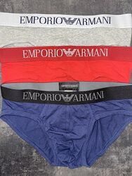 Набір трусів брифи 3 шт Emporio Armani, оригінал, розмір L