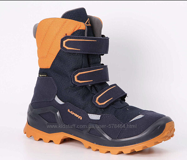 Lowa Superfit Gore-Tex зимові термо черевики, р-р 25, уст 16 см