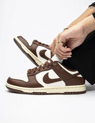 Шкіряні кросівки Nike Dunk Low, оригінал, р-р 37-37,5, уст 24 см