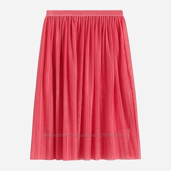 Рожева плісована спідниця від Reserved, р.128