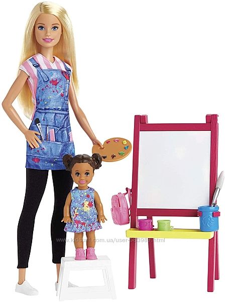 Кукла Барби Учитель рисования Barbie Art Teacher