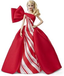 Кукла Барби Праздничная в красном платье коллекционная Barbie 2019 Holiday