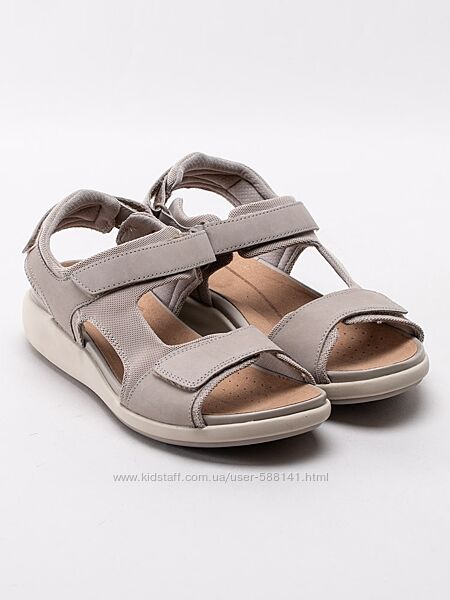 Clarks Un Bali Trek  кожаные спортивные сандалии