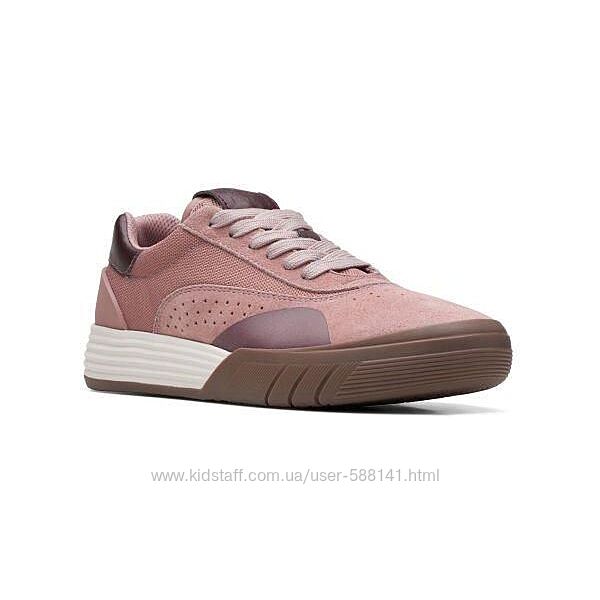 Clarks Cica Lace  кожаные кроссовки 
