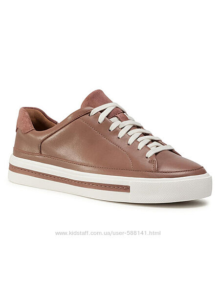 Clarks Un Maui Tie кожаные кеды размер 38