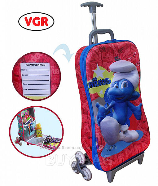 VGR Гномики дитяча валіза на коліщатках 20л