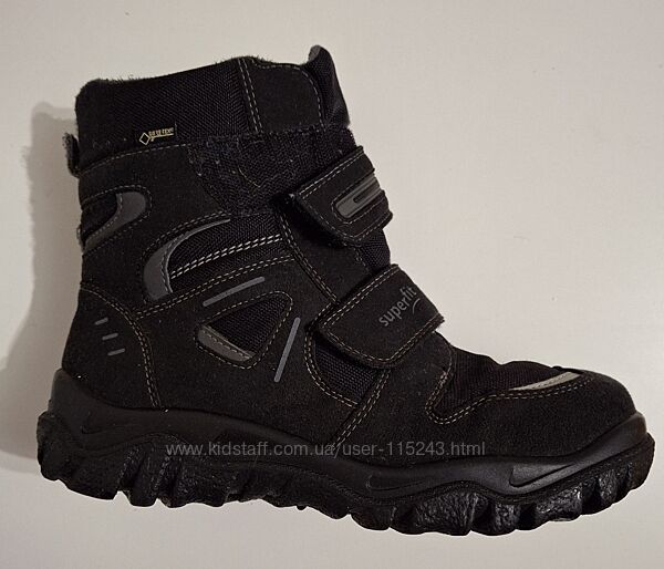 Зимние ботинки SuperFit Gore-Tex 09080-06 чорні 37розмір