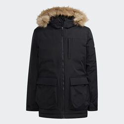 Adidas utilitas hooded parka. якісний стильний пуховик з капюшоном