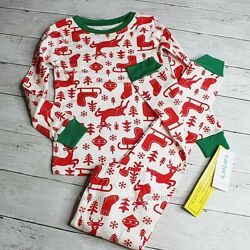 Піжама Carters унісекс розмір S новорічний прінт