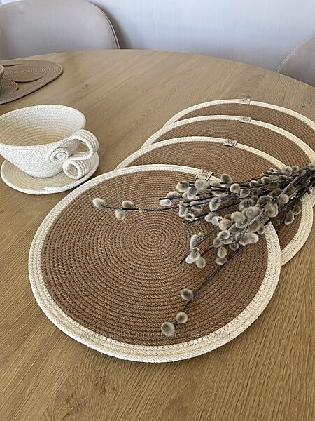 Набір підставок під тарілки, 4 шт