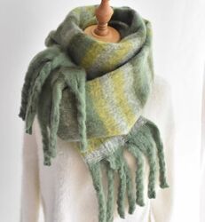 Об´ємний шарф зимовий під кашемір