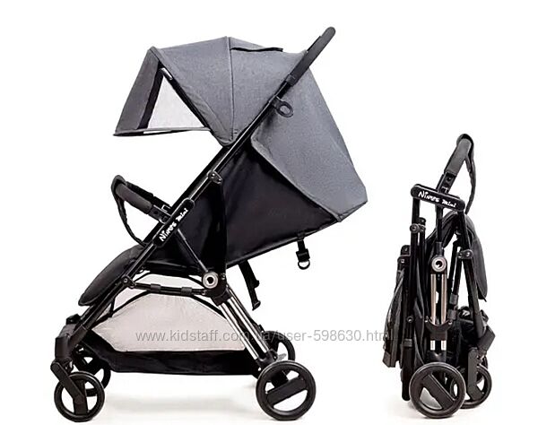 Продам коляску Ninos Mini 2 Dark Grey  новий запасний капюшон