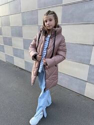 Зимова куртка для дівчаток 140-158