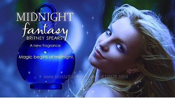 Парфумована вода для жінок Britney Spears Midnight Fantasy Оригінал 100 м