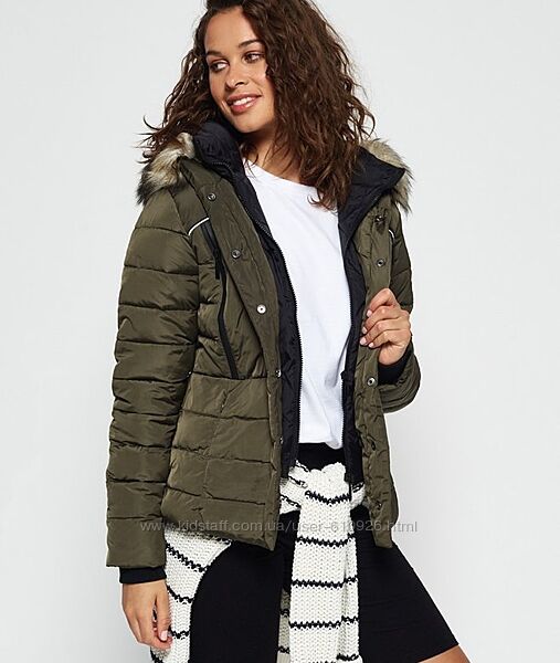 Стильная куртка Glacier biker от Superdry uk р. S