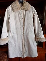 Утепленное пальто Wallis осень-зима размер S 38