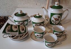 Кофейный сервиз 6 пер/СССР/Винтаж/советский период.