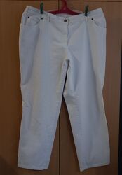 Женские джинсы GERKE /Германия/Color-White/Большой размер.