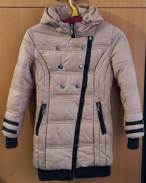 Куртка с капюшоном от бренда Meigui /S/Цвет-Беж.