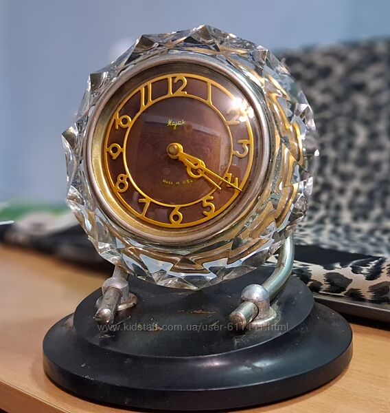 Часы Majak/Made in USSR/Маяк/Корпус Хрусталь/экспортный вариант.