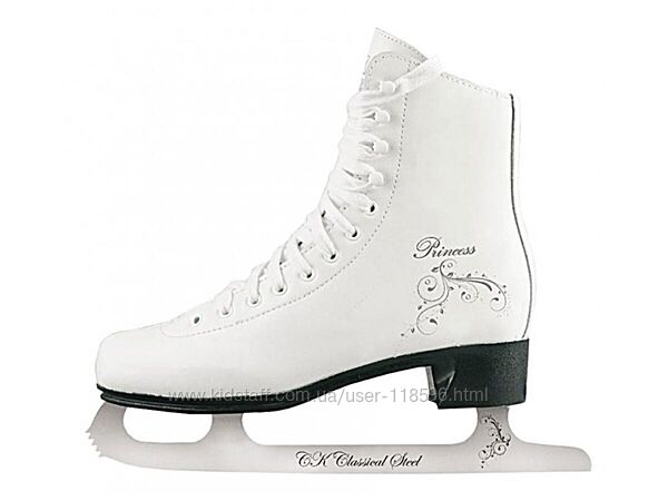 Фігурні ковзани PRINCESS LUX 100 leather р.25 17 см , 26 18 см СК Гонконг
