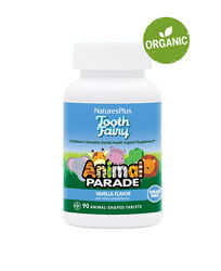 Animal Parade, Зубна фея, жувальний кальцій з пробіотиками для дітей, 90 шт