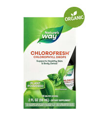 Natures Way, Chlorofresh, Хлорофилл, капли, аромат мяты, 59 мл