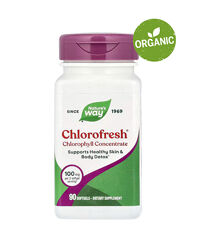 Natures Way, Chlorofresh, Хлорофилл концентрированный, 90 таблеток
