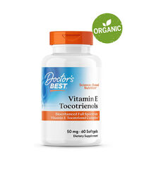 Doctors Best, Токотрієноли, Вітамін Е, 60 капсул
