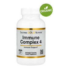 California Gold Nutrition, Immune Complex 4, для імунітету, 60/180 капсул