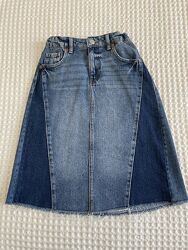 Стильна джинсова спідниця Zara