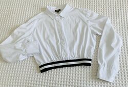 Бавовняна сорочка в школу для дівчинки Італія