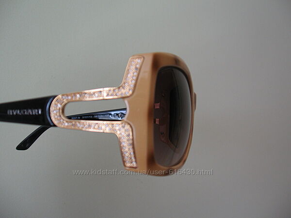 Солнцезащитные очки bvlgari 8057b с камнями swarovski unisex оригинал 