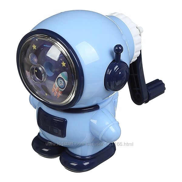 Чинка для олівців SPACEMAN, механічна, синій, KIDS Line