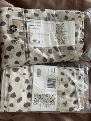 Набір 2шт тюлева штора Sinsay леопардовий принт