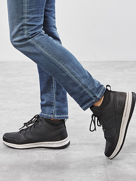 Черевики Skechers Delson - Ralcon 210229 BLK KM3789 розміри 42-46 Оригінал