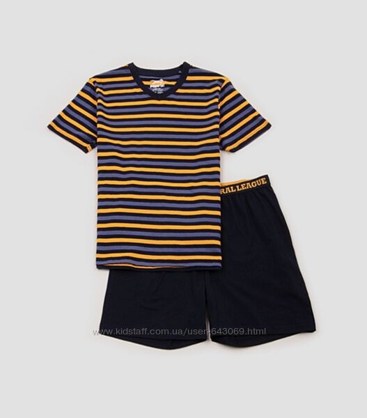 Піжама з шортами , домашній костюм 158-164 