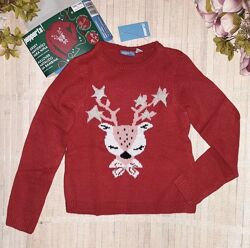 Різдвяний новорічний светр з вогниками 158-164