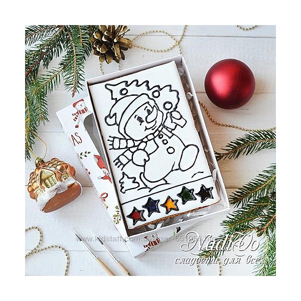 Пряничные раскраски nadivo sweet