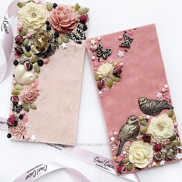 Фантазийные шоколадные плитки ciaocacaochocolat