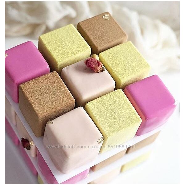 Торт Кубик Елена Богомолова zimnyaya dolci