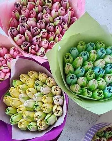 Зефирные тюльпаны Ляйсян Казыргалина