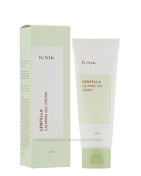 IUNIK Centella Calming Gel Cream Заспокійливий крем-гель з центелою 60 ml