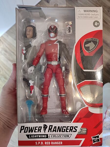 Колекційна фігурка Power Rangers Могутні рейнджери S. P. D. Red