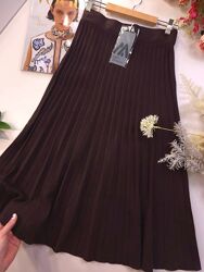 Кашемірова спідниця плісе 