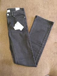 Плотные черные джинсы  Mango  р. 34