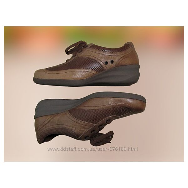 Footglove wider fit комфортные кожаные повседневные туфли р.5/24,5 см
