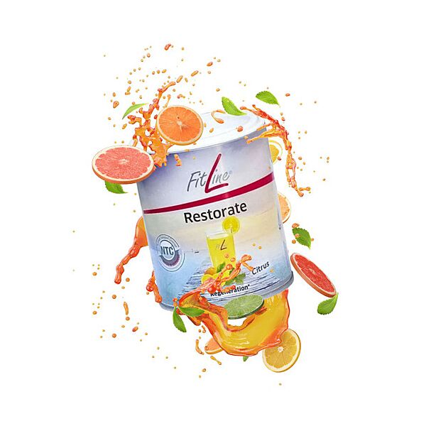 FitLine Restorate Citrus ідеальний напій для спокійного сну, Комплекс мінералів, Німеччина, Ресторейт цитрус 200г