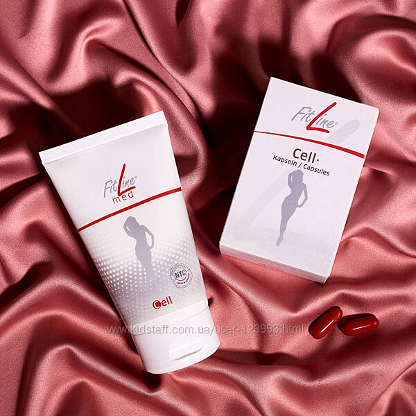 Набір FitLine Cell Сет, антицилюлітний комплекс капсули та гель для тіла,