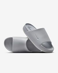 Шлепанцы муж. Nike CALM SLIDE серые арт. FD4116-004